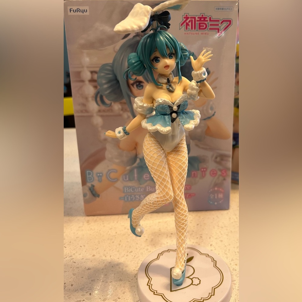 Hatsune Miku Bunny Outfit Figure (with box)